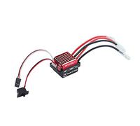 Nicfaky 1060 60A Impermeabile Spazzolato ESC Regolatore di Velocità Freno e Freno Inverso per 1/10 RC Crawler Axial Scx10 Trx4