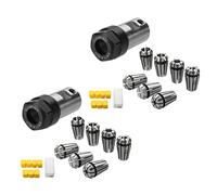 Nicfaky 14 pinze ER11 da 1-7 mm con supporto per albero motore ER11A 5 mm