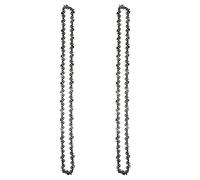 Nicfaky 2 pezzi motosega da 20 pollici 76 collegamenti di trasmissione mulino di ricambio strappo catena passo 0,325 pollici 0,058 calibro per il taglio