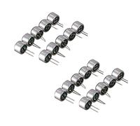 Nicfaky 20 mini condensatore a 2 pin con capsula da 9,7 mm x 7 mm