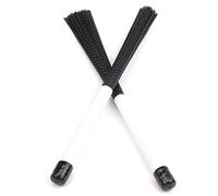 Nicfaky 2Pcs Cajon Brush Telescopica Drum Spazzole Nylon Bastoni Percussioni per Jazz Stick Drum Musical