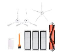 Nicfaky 3 lati busti + 1 rullo + 3 filtri rete per aspirapolvere robot S6 S5 E35 E2 accessori
