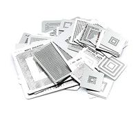 Nicfaky 47 Pz/set Diretto Reballing Universale Direttamente Stencil per Console di PS3 CPU GPU CXD