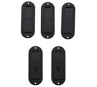 Nicfaky 5 pz 9 V Batteria Caso Titolare Della Copertura Scatola di Ricambio per Attiva Chitarra Pick
