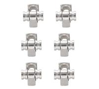 Nicfaky 6 corde cromate per chitarra Baeume