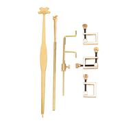 Nicfaky 6PCS Violino Liutaio Strumenti Violino Crepe Morsetti Suono Post Gauge Misuratore Retriever Set Violino Parti