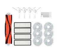 Nicfaky Accessori per B101CN Aspirapolvere e Mop Robot Sostituzione Spazzola Laterale Principale Filtro Hepa Mop Panno Pezzo di Ricambio