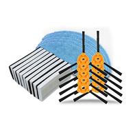 Nicfaky Adatto per robot spazzatrice accessori Dn621 + Dn620 / Dh35 / 45 filtri Hepa lati spazzole mopp panno