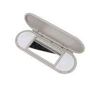 Nicfaky Auto Tetto Parasole Visiera Parasole Specchio per Il Trucco di Vetro della Copertura della Lampada della Luce Coperchio per- Mini F54 F55 F56 F60 2015-2020 Grigio
