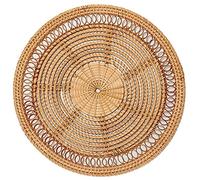 Nicfaky Cesto da Parete Intrecciato per la Casa Decorazioni per la Casa Naturali Boho Decorazioni Decorative nel Rattan Decorazioni per Pareti Tessute Appeso Un Parete nel Tessuto