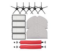 Nicfaky FüR Max + T8 busto laterale filtro Hepa panno robot aspirapolvere pezzi di ricambio nero