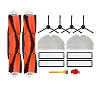 Nicfaky Hepa Filter Main Side Brush Mop Panni per D9 Bot L10 Pro Trouver LDS Vacuum-Mop Finder Parti Nero