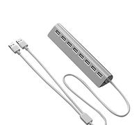 Nicfaky Hub USB 2.0 a 8 porte con separatore di espansione multifunzione di alimentazione supporta l'espansione simultanea di più porte