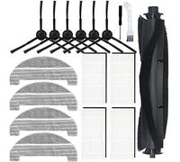 Nicfaky Parti di ricambio laterale a rullo Filtro HEPA Compatibile per M8Pro Robot Aspirapolvere Accessori