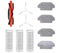 Nicfaky Per (Mi Robot Vacuum-Mop Pro) Spazzare Aspirapolvere Accessori Lavabili Laterale Principale Filtro HEPA Mop