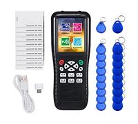 Nicfaky Scrittore per Lettore di Fotocopiatrici di Schede NFC RFID, Scrittore di Lettori di Smart Card NFC Copiatrice di RFID, Versione Inglese ICopy X100 Lettore IC ID NFC
