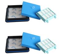Nicfaky Set di 2 filtri in schiuma per motore lavabile per aspirapolvere FC9331/09 FC9332/09 FC8010/01 FC8010