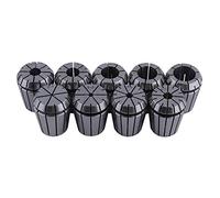 Nicfaky Set di 9 pinze ER32 per di serraggio, macchina per incisione e tornio da 2/4/6/8/10/12/16/18/20 mm