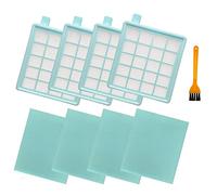 Nicfaky Sostituzione lavabile della spugna del filtro da Hepa per vuoto FC8470 FC8471 FC8475 FC8630 FC8645 FC9320 FC9322