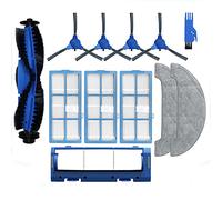 Nicfaky Sostituzione per 850T Robotic Vacuum Parts Brush Side Brush Mop Panni Hepa Filtro Kit