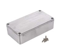 Nicfaky Strumento di recinzione di alluminio pressofuso per scatola di progetto di elettronica impermeabile, standard 1590B 112X60x31mm