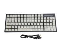 Nicfaky Tastiera Industriale Desktop Computer Portatile USB Mezza Cap Tasto Tastiera Cablato Piccola Tastiera Chiave Industriale