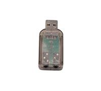 Nicfaky USB A 3,5 Mm Microfono Auricolare Jack Stereo Scheda Audio 3D Adattatore Audio Pc
