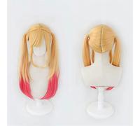 NICHANGHUA 80 cm Lungo rettilineo Biondo sfumato Arancione Rosa Capelli My Dress Up Darling Parrucche Cosplay (Colore : ITA)