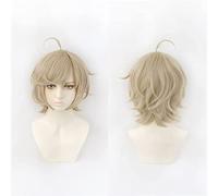 NICHANGHUA Lungo Nero Gardient Rosso for VTuber Hoive Vox Akuma Parrucca Cosplay Capelli Sintetici Resistente al Calore Unisex Adulto Protezione della Parrucca Libera (Colore : Kanae-Short)