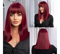 NICHANGHUA Natürliche gewellte Perücken für Damen (colore: LC477-1)