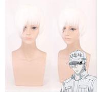 NICHANGHUA Nuove Cellule al Lavoro Cosplay Parrucca eritrocita neutrofil neutrofilo piastrinico Sintetico hataraku saibou Cosplay Parrucche +Capsula di Parrucca Una Dimensione (PL-079)
