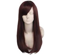 NICHANGHUA Wig Wig Wig Wig Medium Wavy Wavy Fibra Sintetica Capelli da 19 Pollici (Colore : Brown)