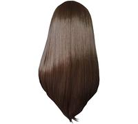 NICHANGHUA Wig Wig Wig Wig Medium Wavy Wavy Fibra Sintetica Capelli da 19 Pollici (Colore : Medium Brown)