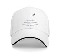 Nichilista-Penguing Ma perché Cappelli Sandwich Meme, Cappellini da Baseball di Moda Cuffie Snapback Cappelli da Sole Cappelli da Sole Regolabili Invernale