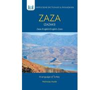 Nicholas Awde Zaza-English/ English-Zaza Dictionary & Phrasebook (Tascabile)