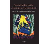 Nicholas Bamfor Accountability in the Contemporary Constituti (Copertina rigida)