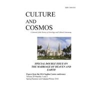 Nicholas Campion Culture and Cosmos Vol 20 1 and 2 (Tascabile)
