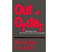 Nicholas Capaldi Out of Order (Copertina rigida)
