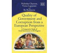Nicholas Charron Vic Quality of Government and Corruption fr (Copertina rigida)