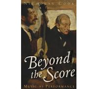 Nicholas Cook Beyond the Score (Copertina rigida)