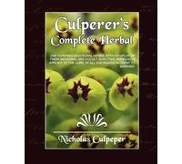 Nicholas Culpeper Culpeper Nicholas Culpep Culpeper's Complete Herb (Tascabile)
