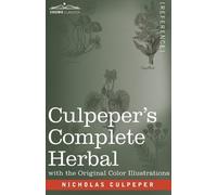 Nicholas Culpeper Culpeper's Complete Herbal (Tascabile)