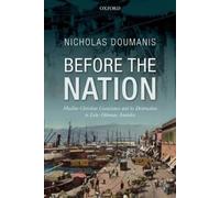 Nicholas Doumanis Before the Nation (Copertina rigida)