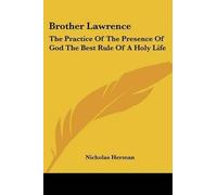 Nicholas Herman Brother Lawrence (Tascabile)