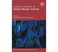 Nicholas Levy Research Handbook on Global Merger Control (Copertina rigida)