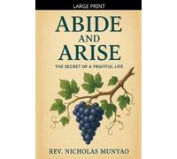 Nicholas Munyao Abide and Arise (Tascabile)
