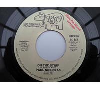 Nicholas, Paul On The Strip 7" RSO RS887 EX 1978 US pressing, demo