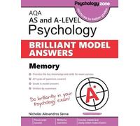 Nicholas Savva AQA Psychology BRILLIANT MODEL ANSWERS: Memory: AS an (Tascabile)