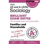 Nicholas Savva AQA Sociology BRILLIANT EXAM NOTES: Families and Hous (Tascabile)