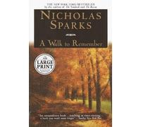 Nicholas Sparks A Walk to Remember (Tascabile)